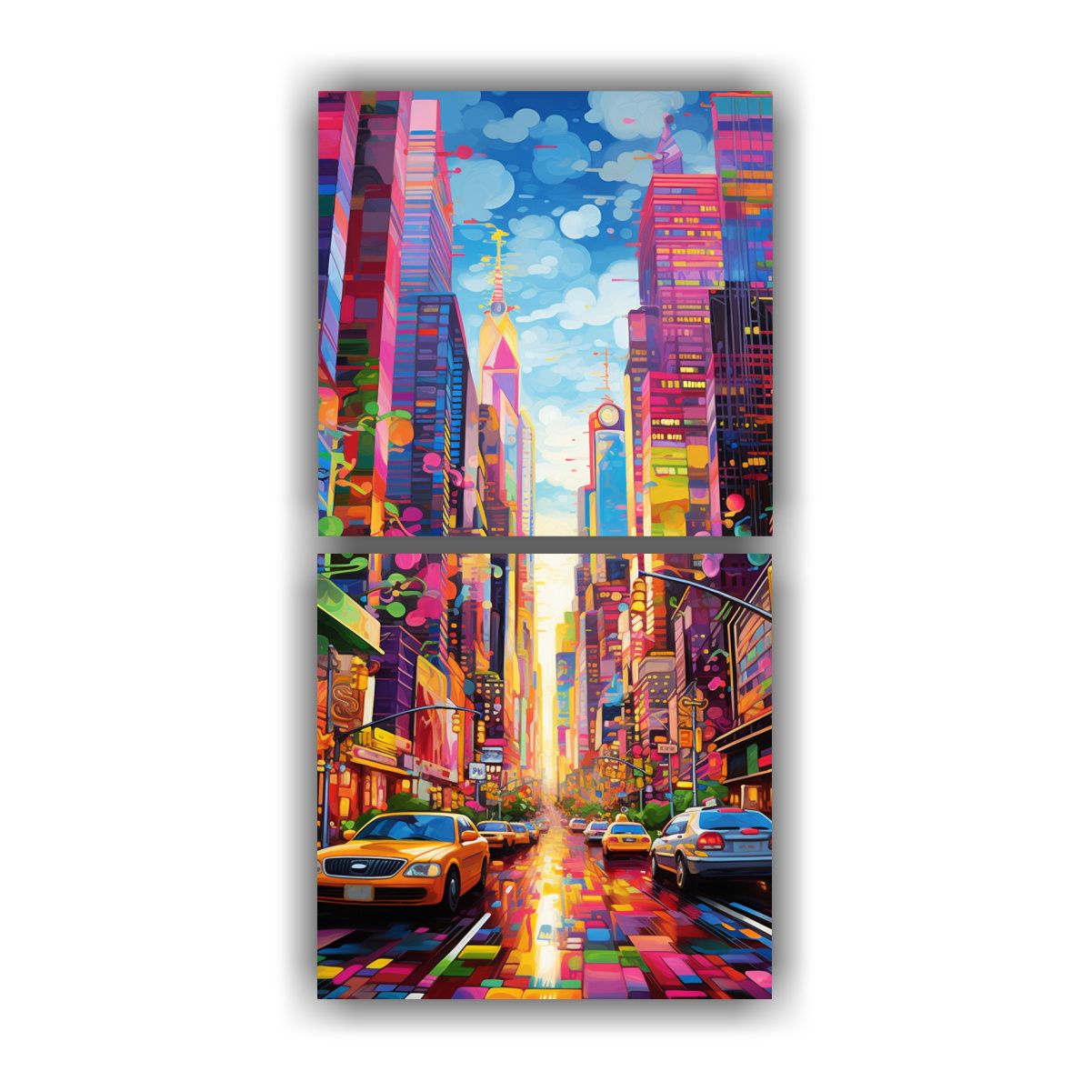 GENERICO - Lienzos De Tela Fotografía Majestuosas 80x160 Cm