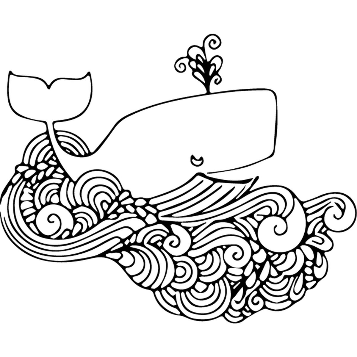 GENERICO - Decomural Ocean Whale Sea Animals WS-35628