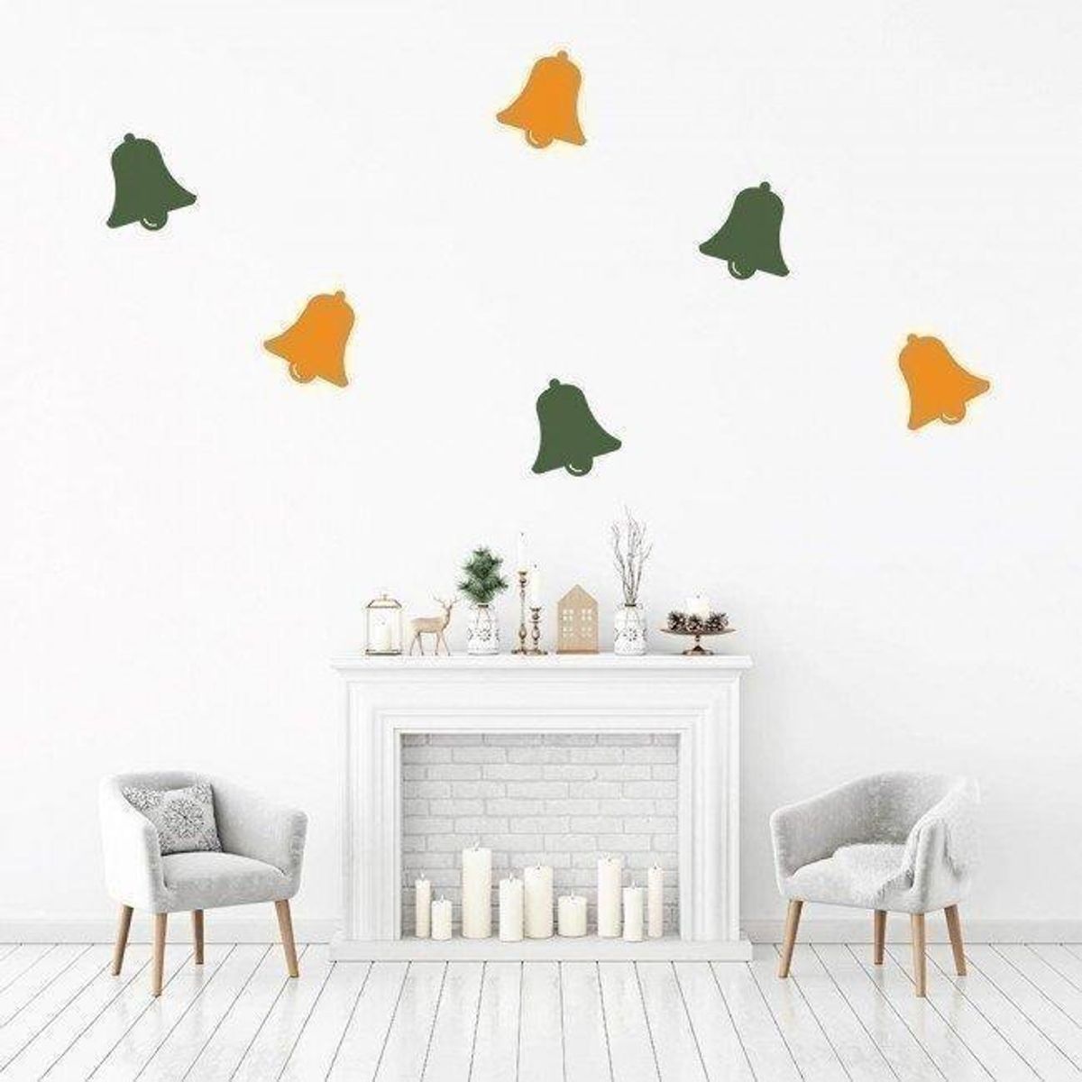 GENERICO - Decomural Bells Decorative Pack WS-33290