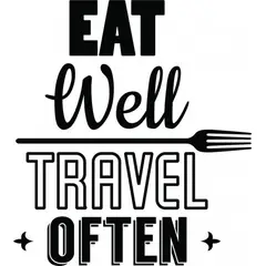 GENERICO - Decomural Eat Well Travel Often WS-46108