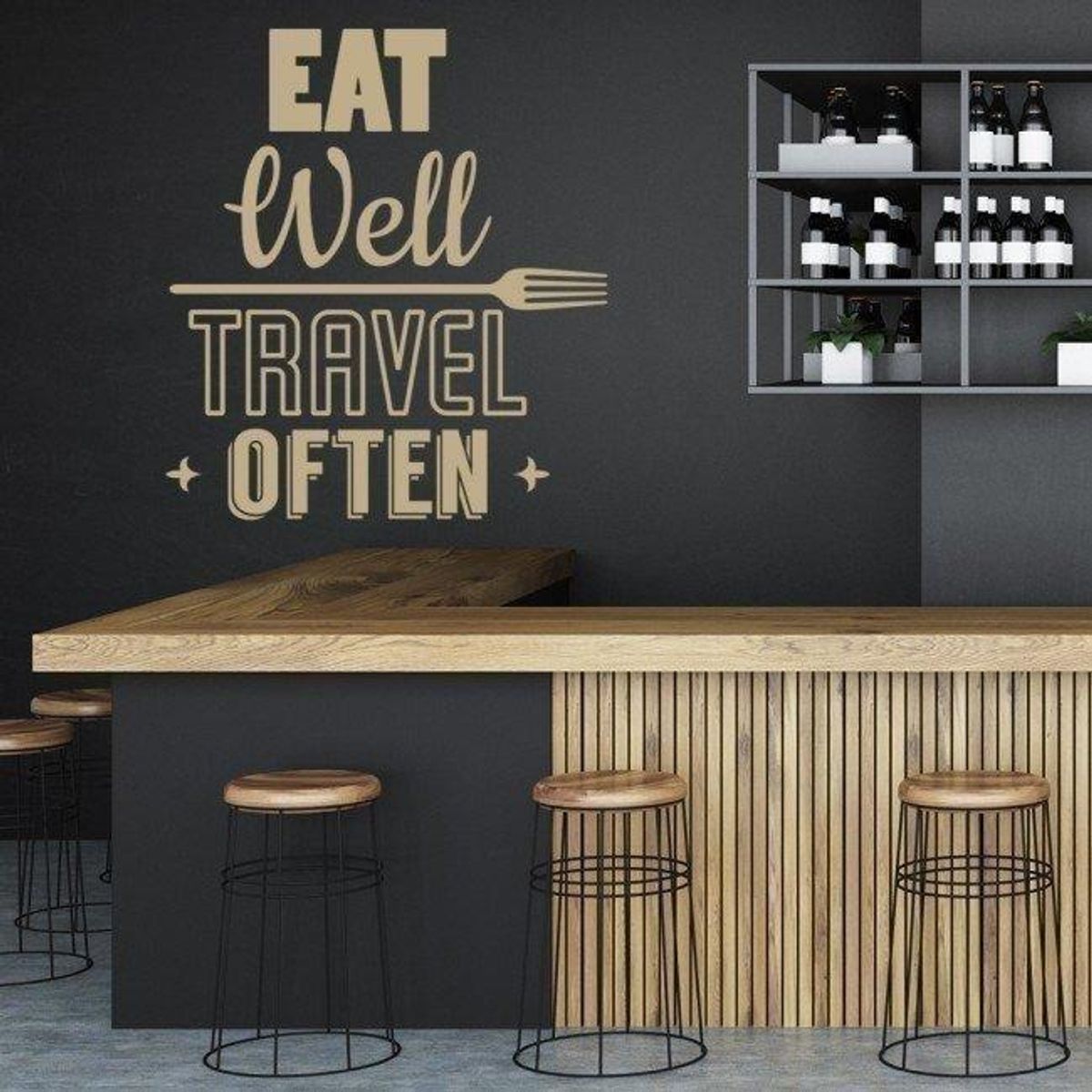 GENERICO - Decomural Eat Well Travel Often WS-46108