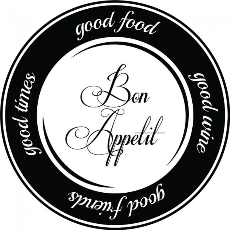 GENERICO - Decomural Bon Appetit Food Drink WS-46109