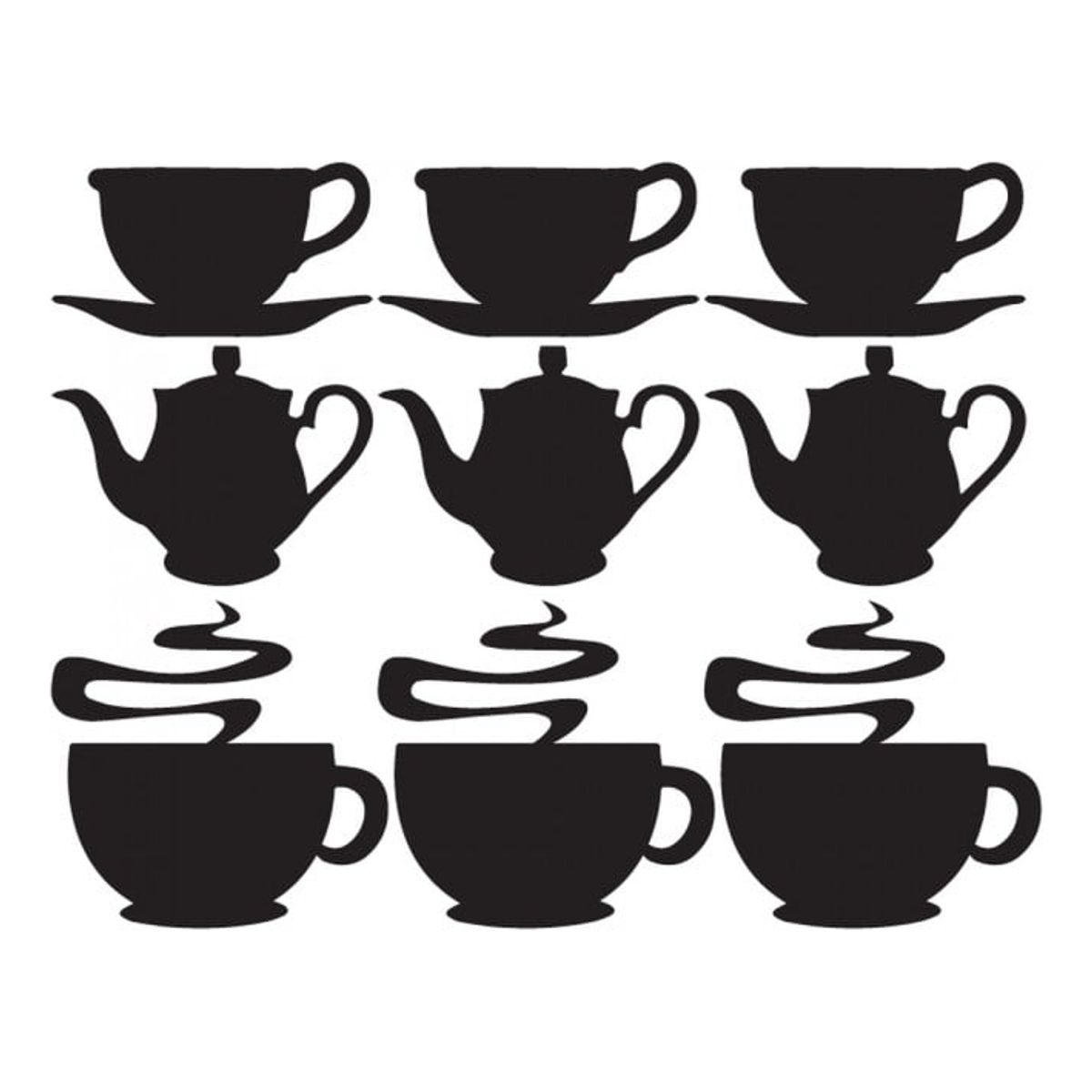GENERICO - Decomural Tea Coffee Cups Cafe Set WS-33301