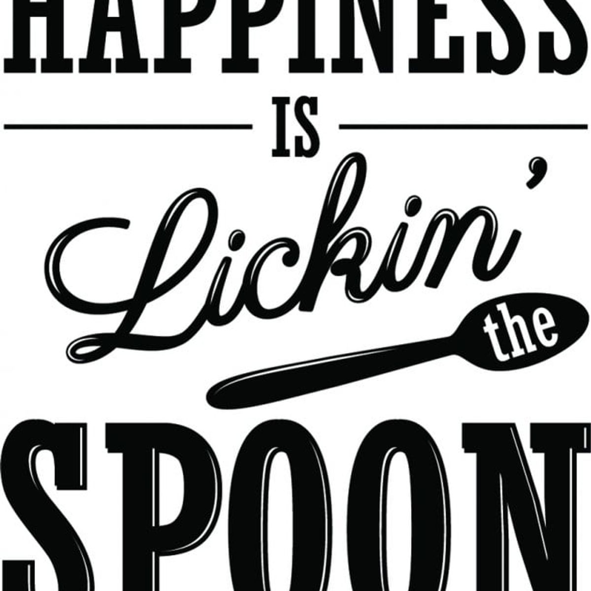 GENERICO - Decomural Lickin The Spoon Food WS-46113