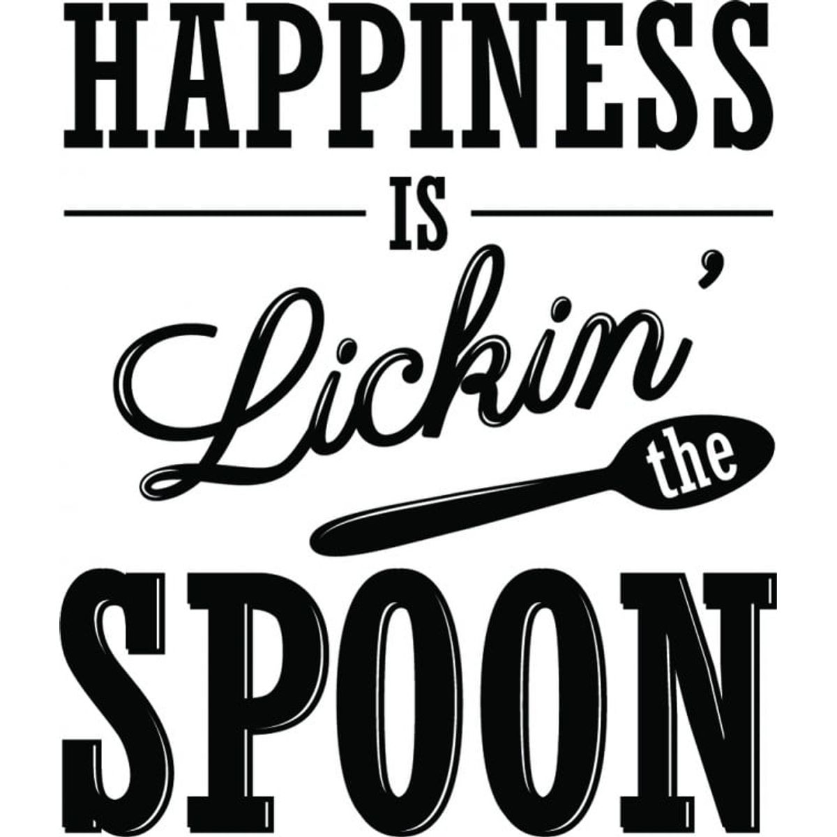 GENERICO - Decomural Lickin The Spoon Food WS-46113