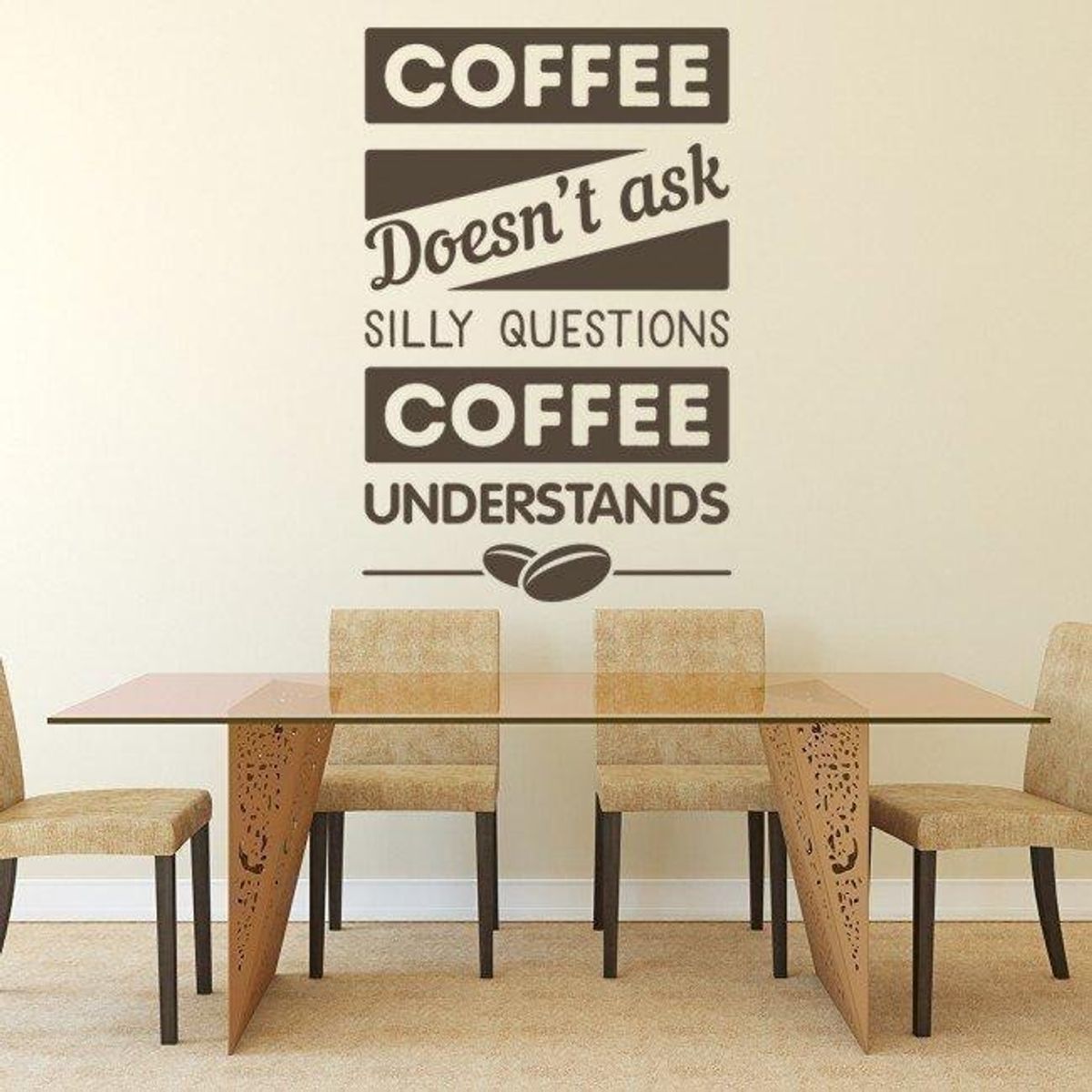 GENERICO - Decomural Coffee Understands Food Drink WS-46124