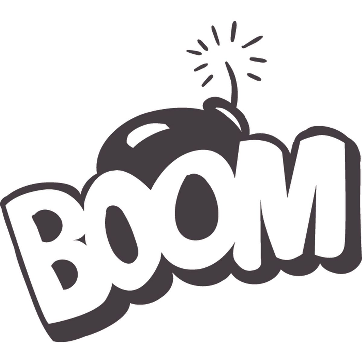 GENERICO - Decomural Boom Bomb Comic Book WS-35650