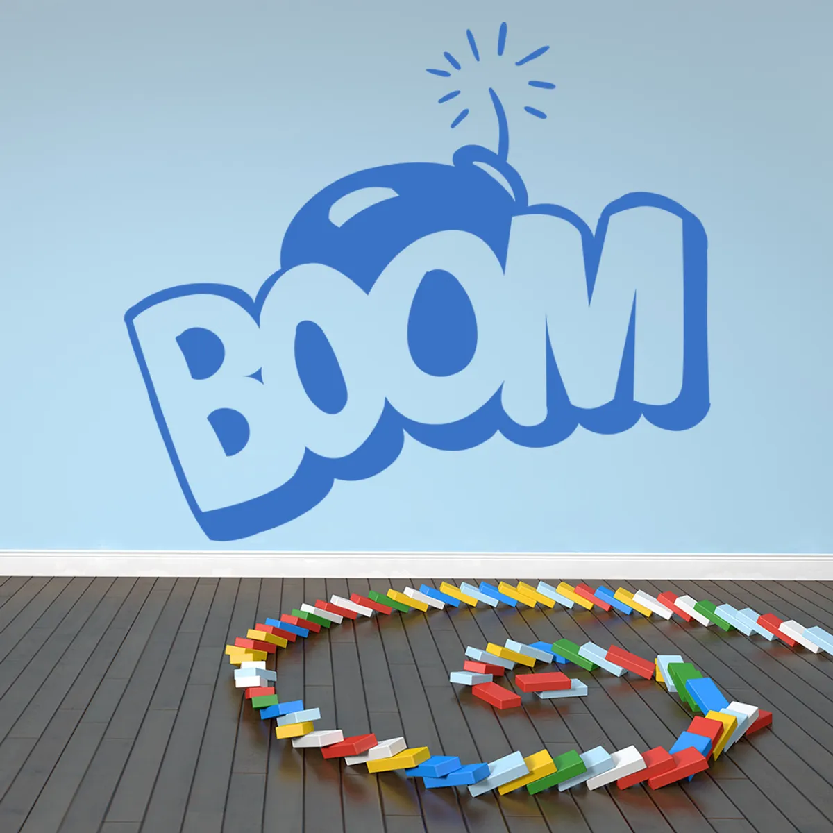 GENERICO - Decomural Boom Bomb Comic Book WS-35650