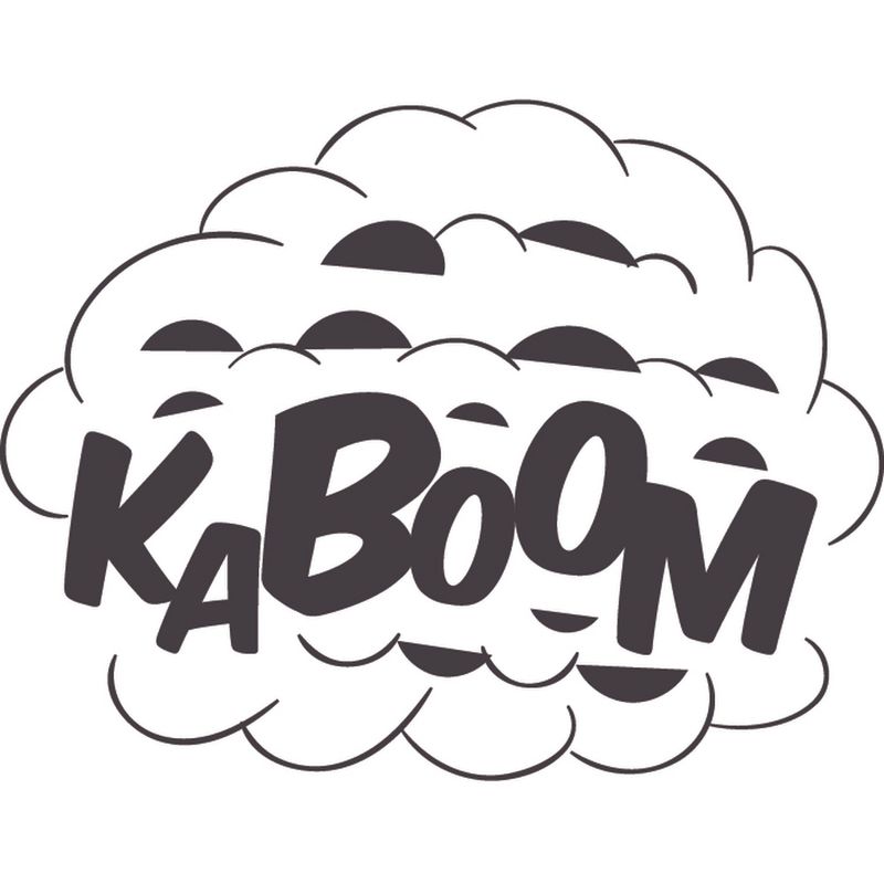 GENERICO - Decomural Kaboom Cloud Comic Book WS-35651