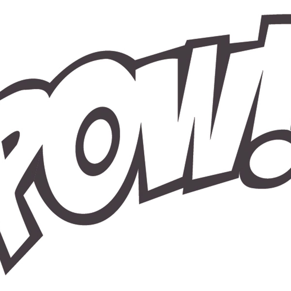 GENERICO - Decomural Pow Comic Book WS-35652