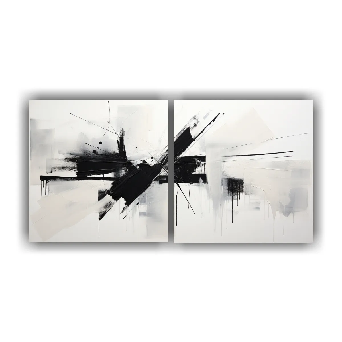 GENERICO - Pintura De Bruce Heekers De Diferentes Formas De 140x70 Cm
