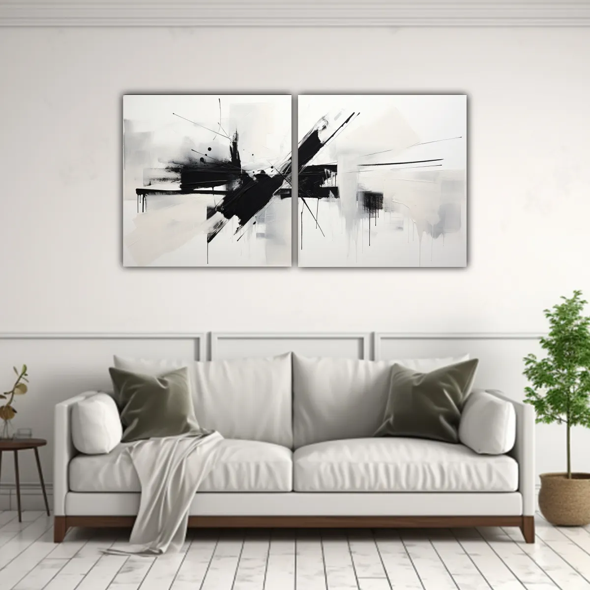 GENERICO - Pintura De Bruce Heekers De Diferentes Formas De 140x70 Cm
