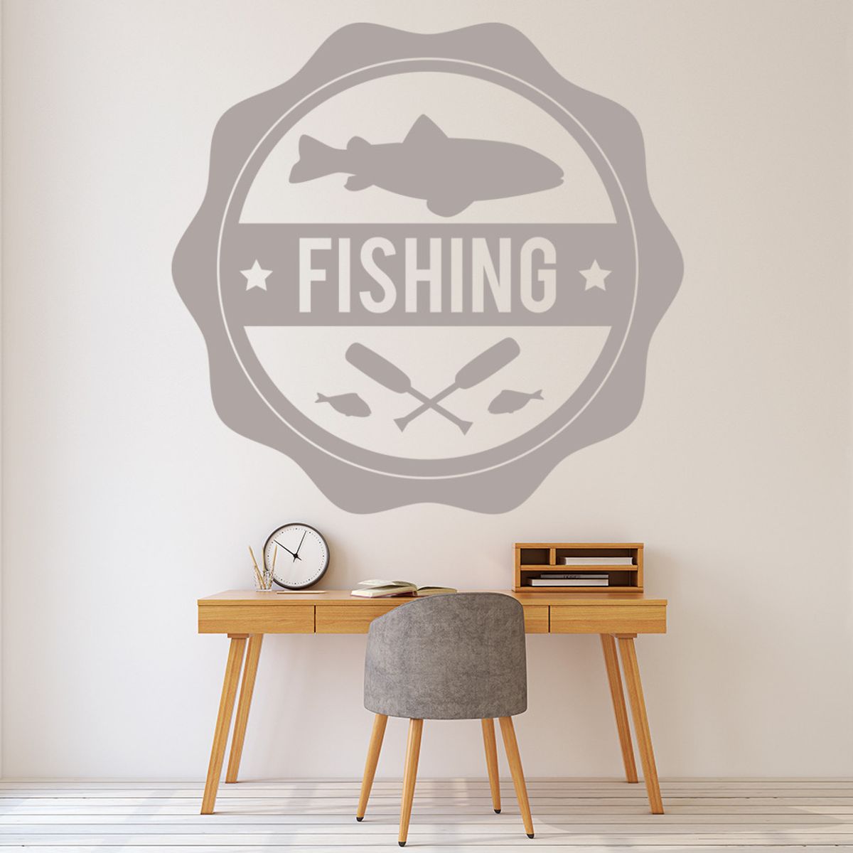 GENERICO - Decomural Fishing Sign WS-35710