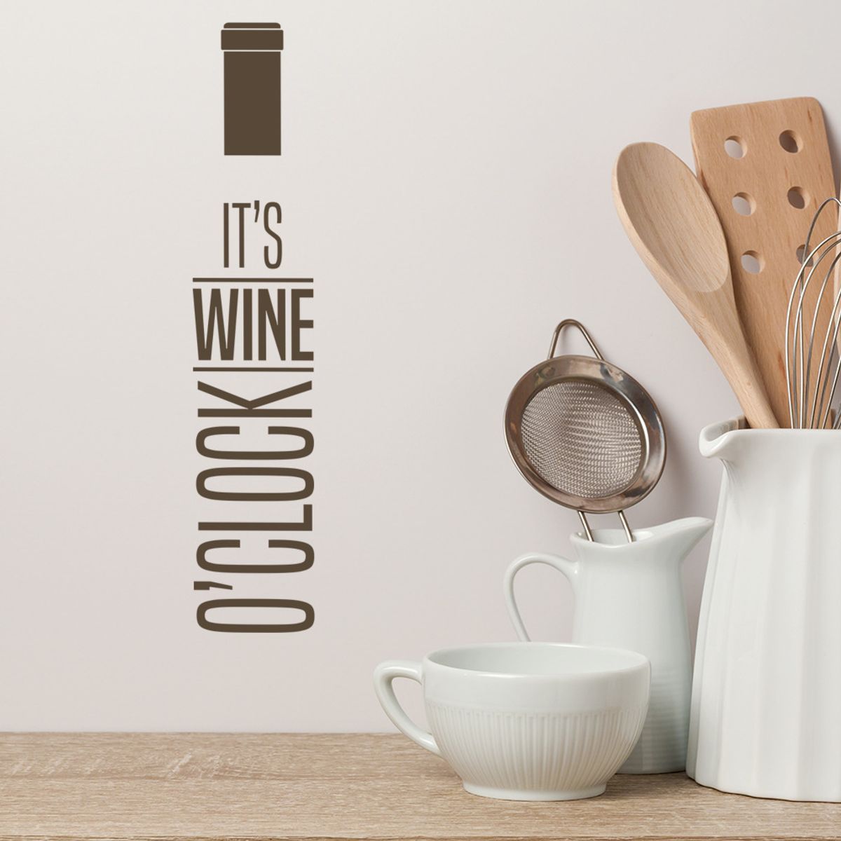 GENERICO - Decomural Wine With Friends Kitchen WS-46135