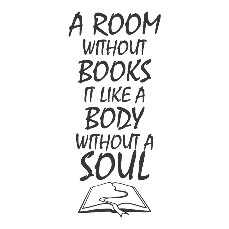 GENERICO - Decomural A Room Without Books Reading WS-35743