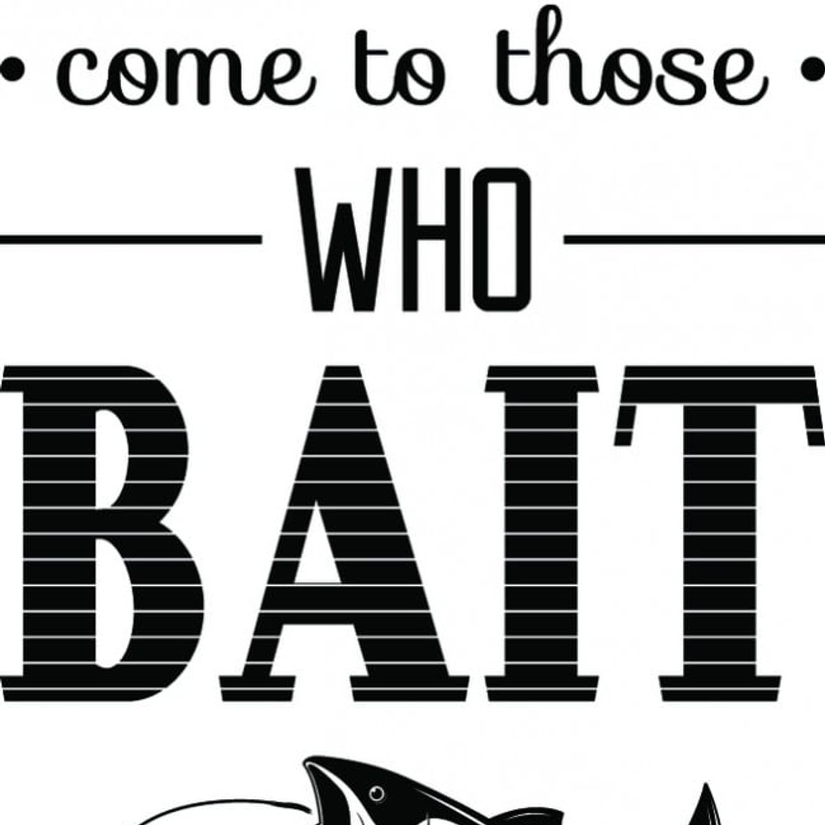 GENERICO - Decomural Good Things Come Fishing WS-46146