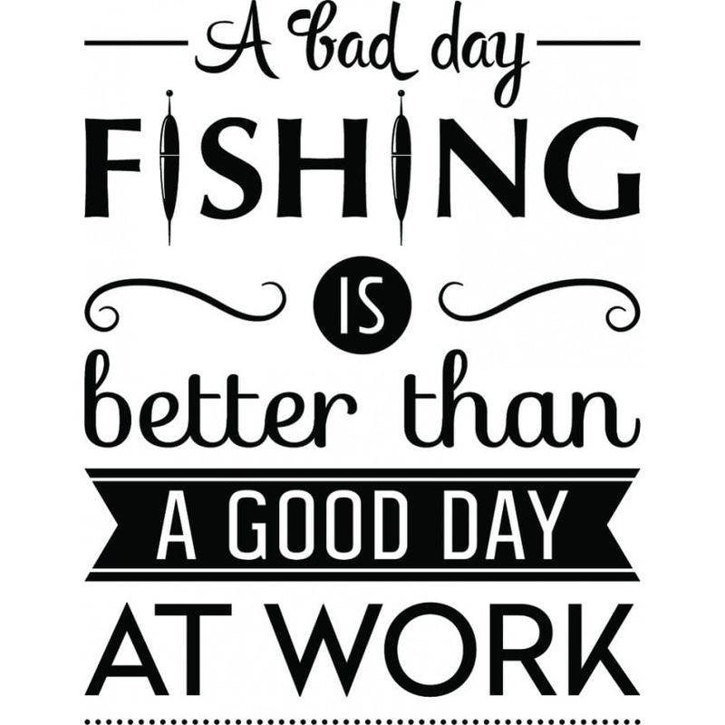 GENERICO - Decomural A Bad Day Fishing Fisherman WS-46151