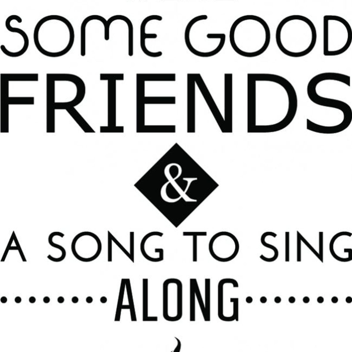 GENERICO - Decomural Good Friends And Songs Camping WS-46155