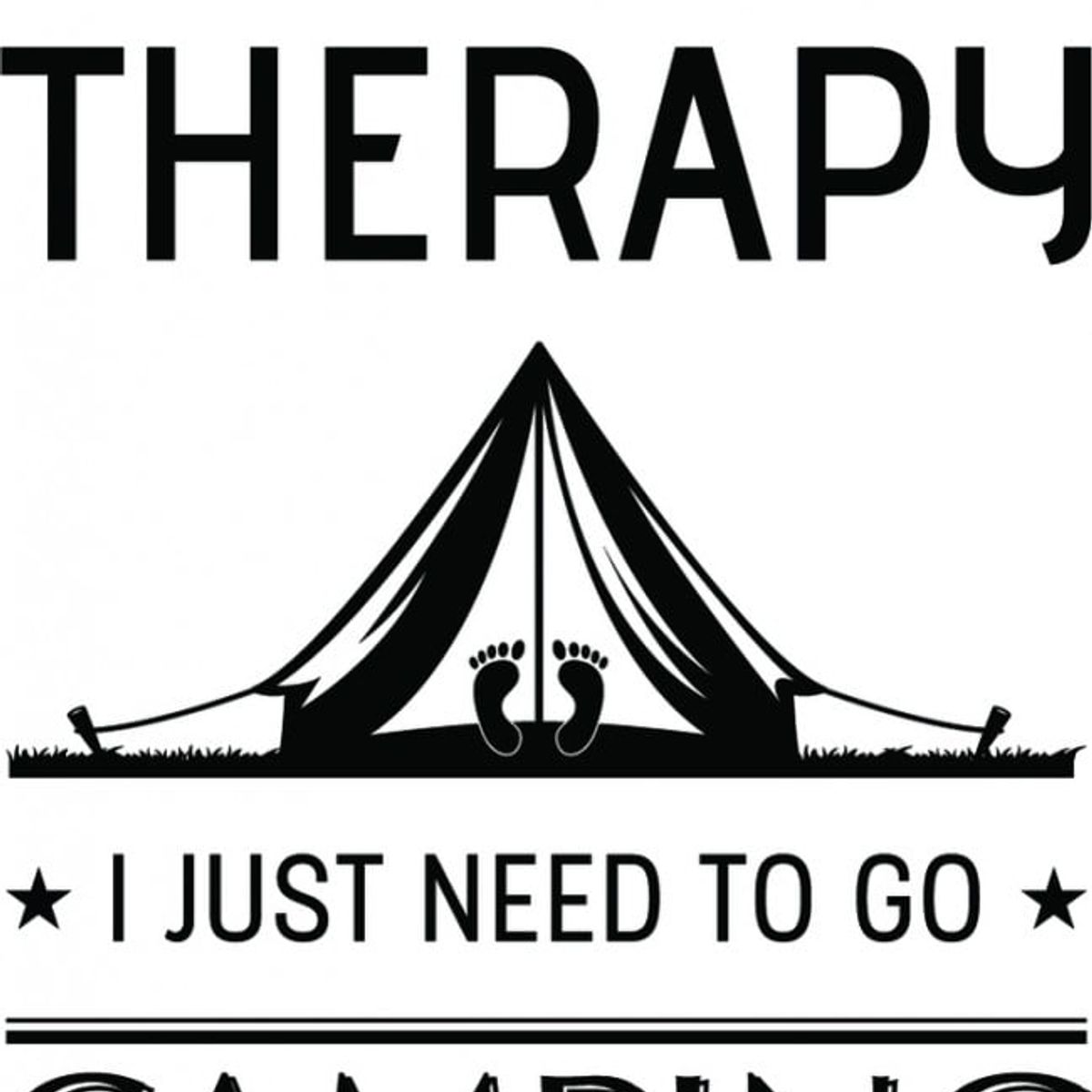 GENERICO - Decomural Need To Go Camping Travel WS-46160