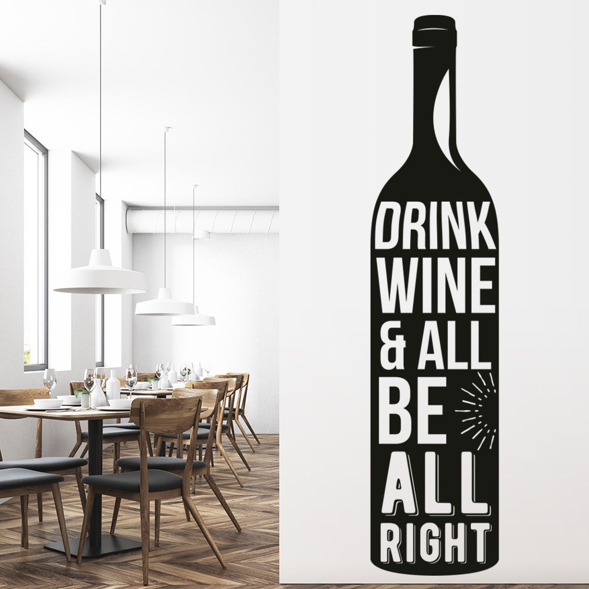 GENERICO - Decomural Beer And Friends Alcohol WS-46164