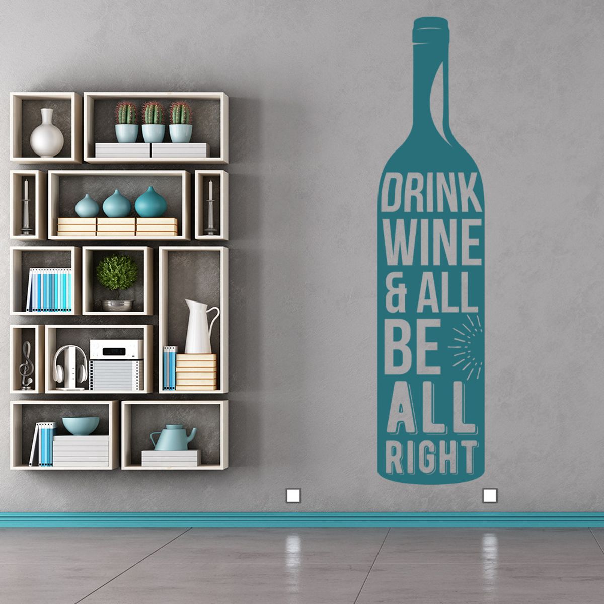 GENERICO - Decomural Beer And Friends Alcohol WS-46164