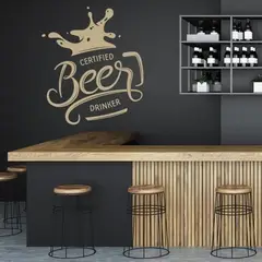 GENERICO - Decomural Certified Beer Drinker Alcohol WS-46165