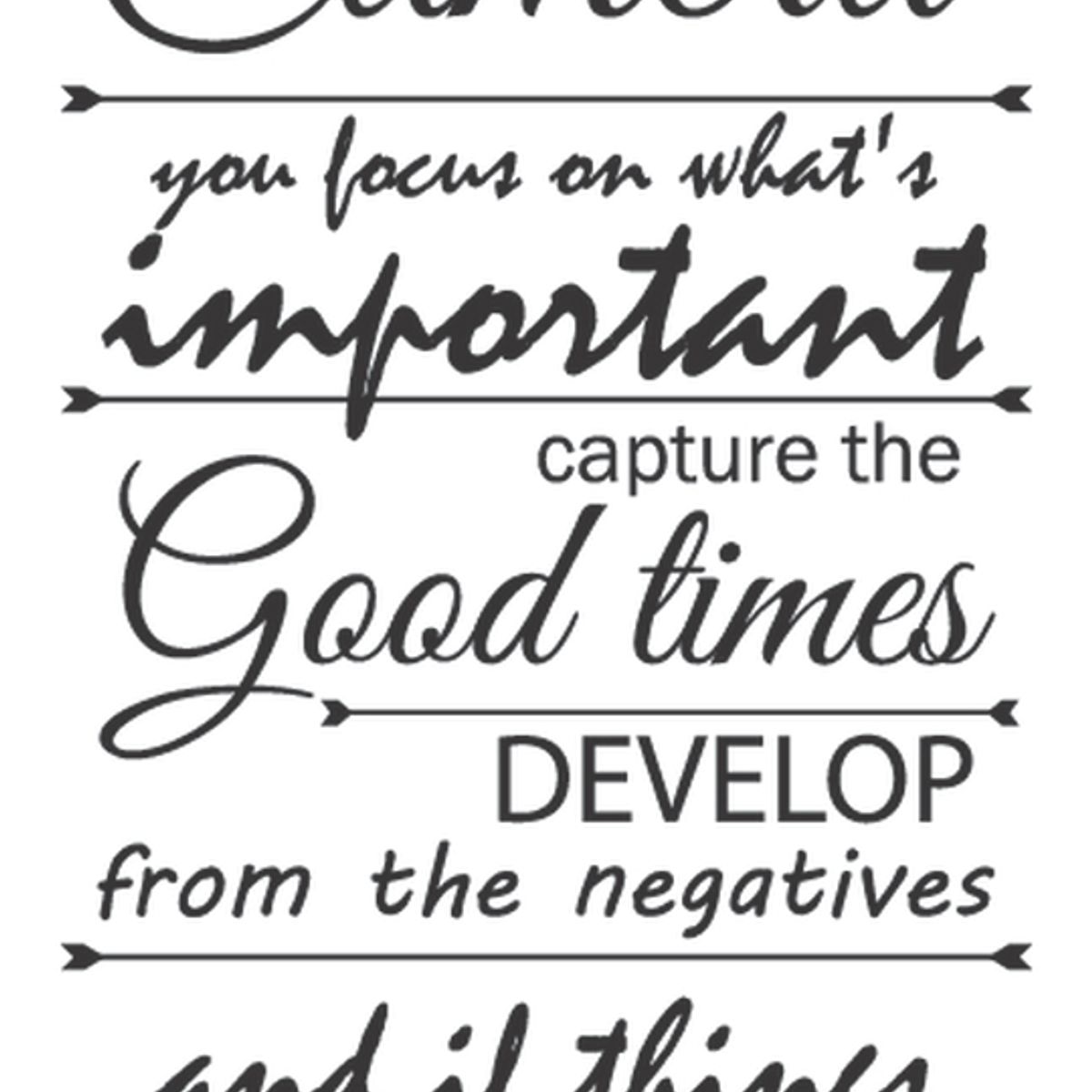 GENERICO - Decomural Life Is Like A Camera WS-35755