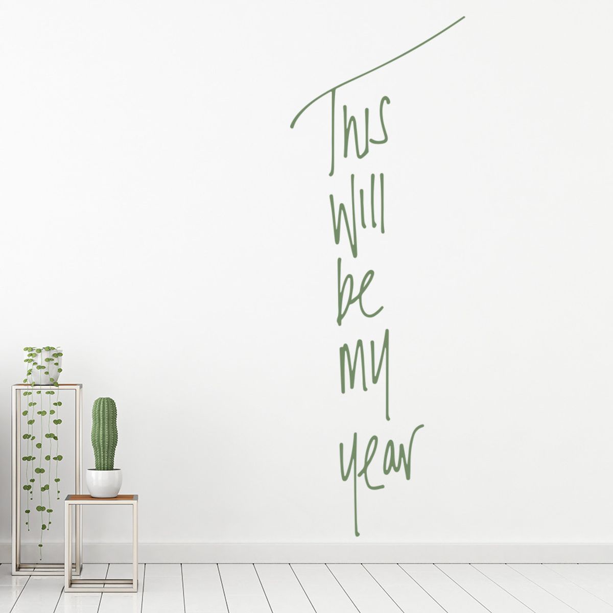 GENERICO - Decomural This Will Be My Year Inspirational WS-35759