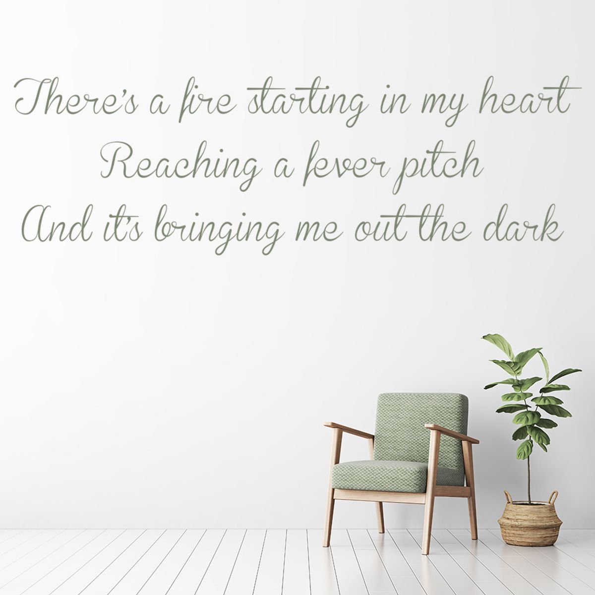 GENERICO - Decomural Rolling In The Deep Adele Song Lyrics WS-40790