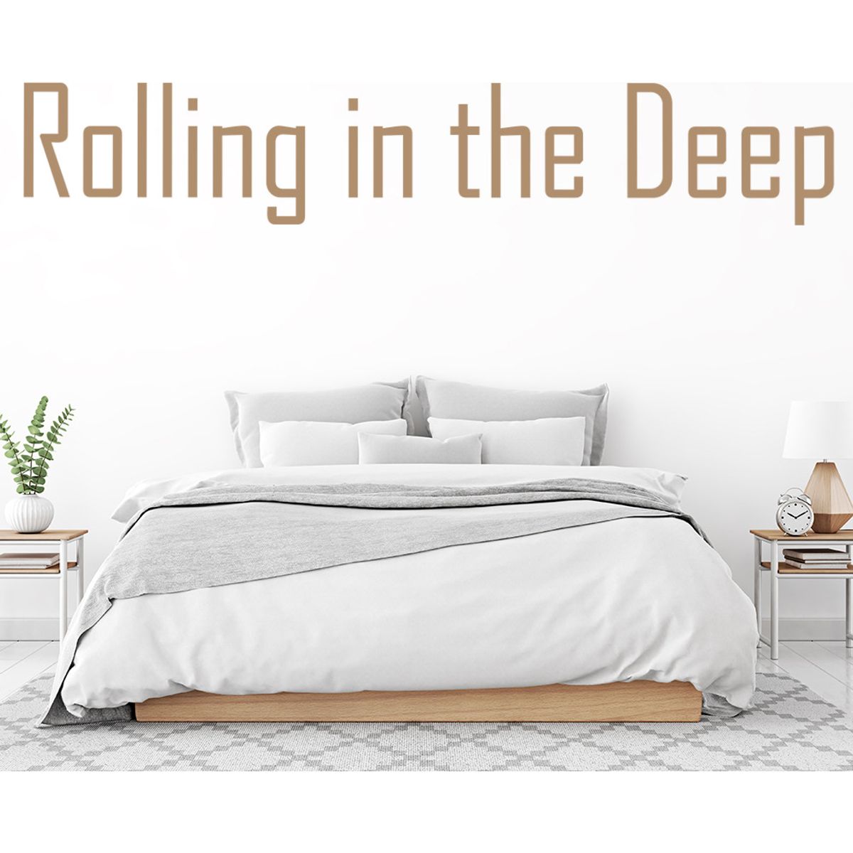 GENERICO - Decomural Rolling In The Deep Adele Song Lyrics WS-40793