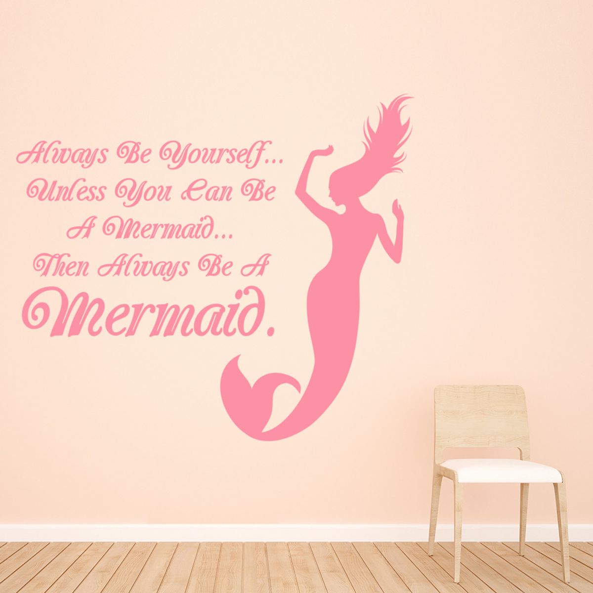 GENERICO - Decomural Always Be A Mermaid Girls WS-40803