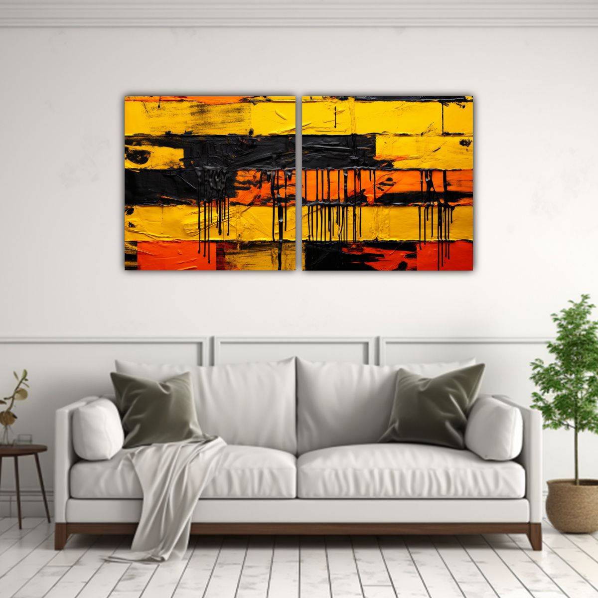 GENERICO - Pinturas únicas De Decoración Para Comedor Con 120x60 Cm