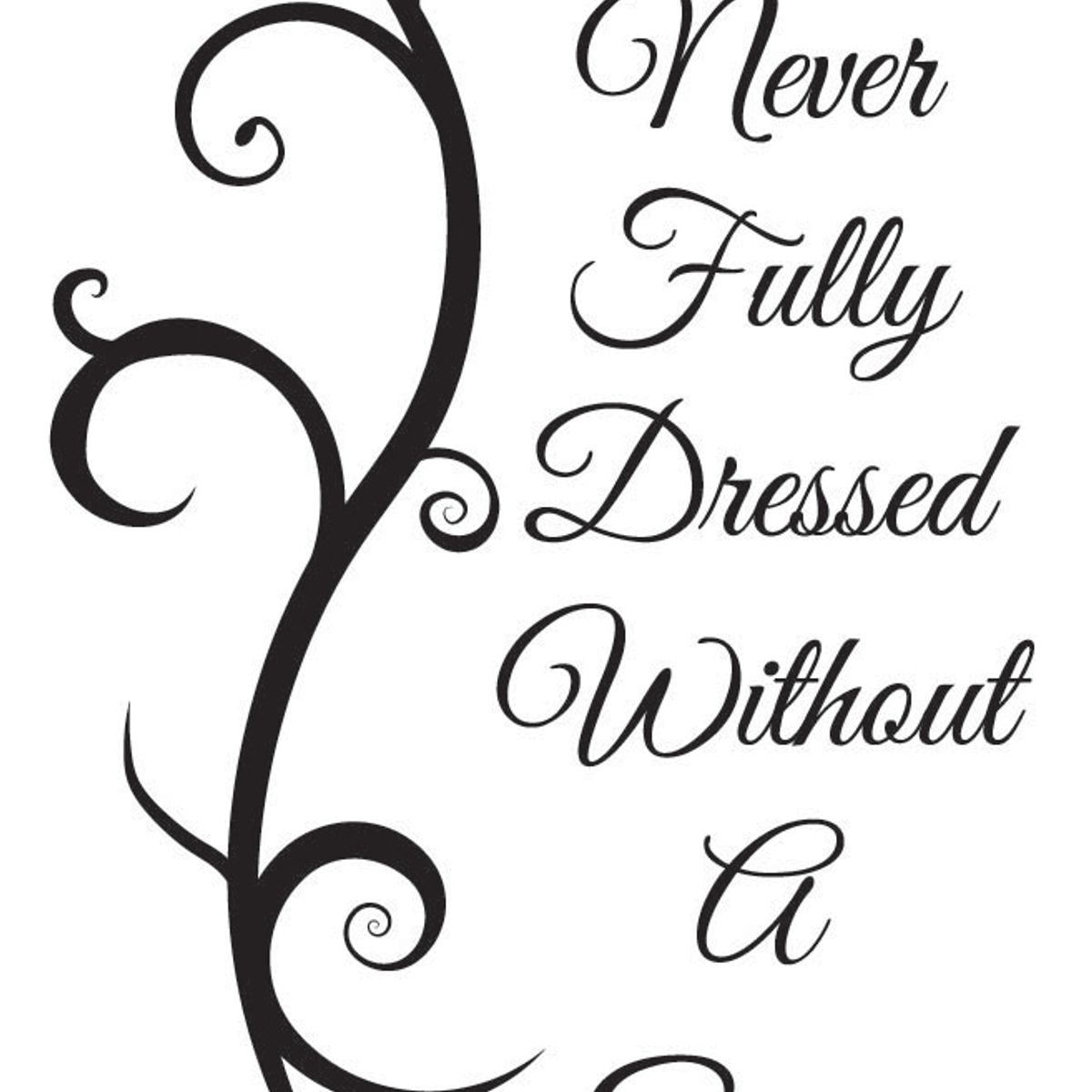 GENERICO - Decomural Never Fully Dressed Without A Smile WS-40805