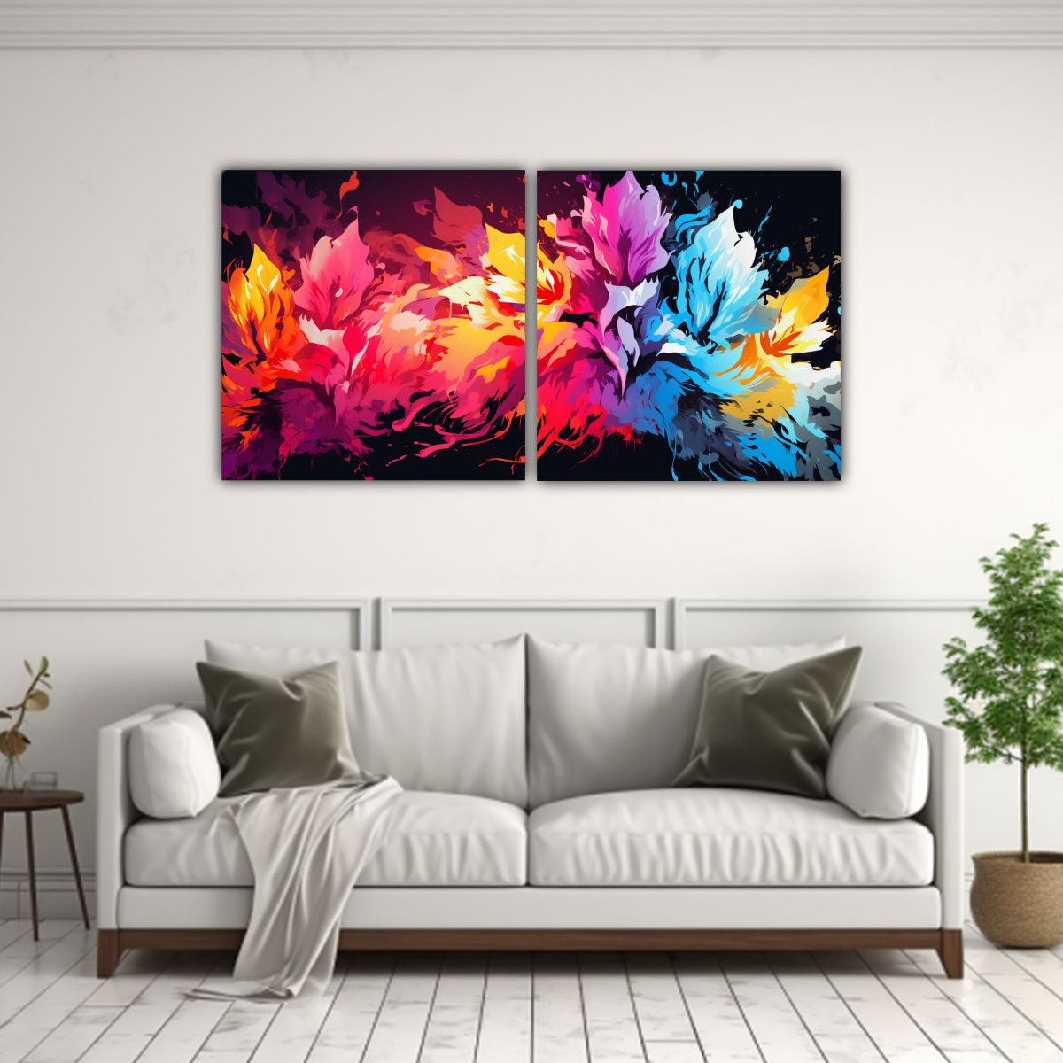 GENERICO - Lienzos Inspiradores Naturaleza Viva Estilo 120x60 Cm