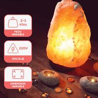 Lámpara De Sal Del Himalaya- Terapéutica