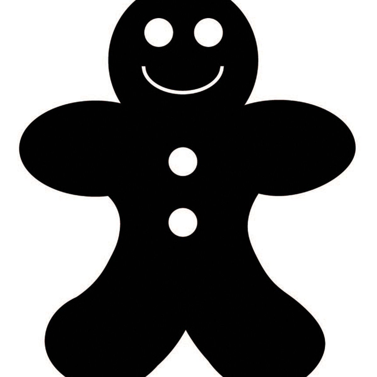 GENERICO - Decomural Gingerbread Man Kitchen Cafe WS-40845