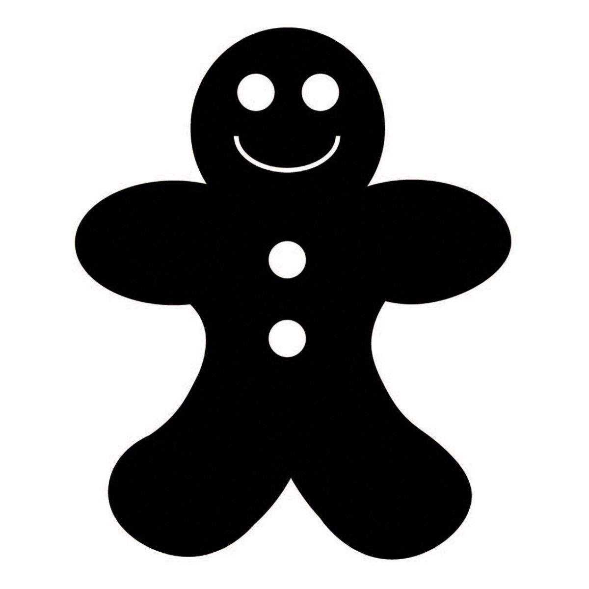 GENERICO - Decomural Gingerbread Man Kitchen Cafe WS-40845