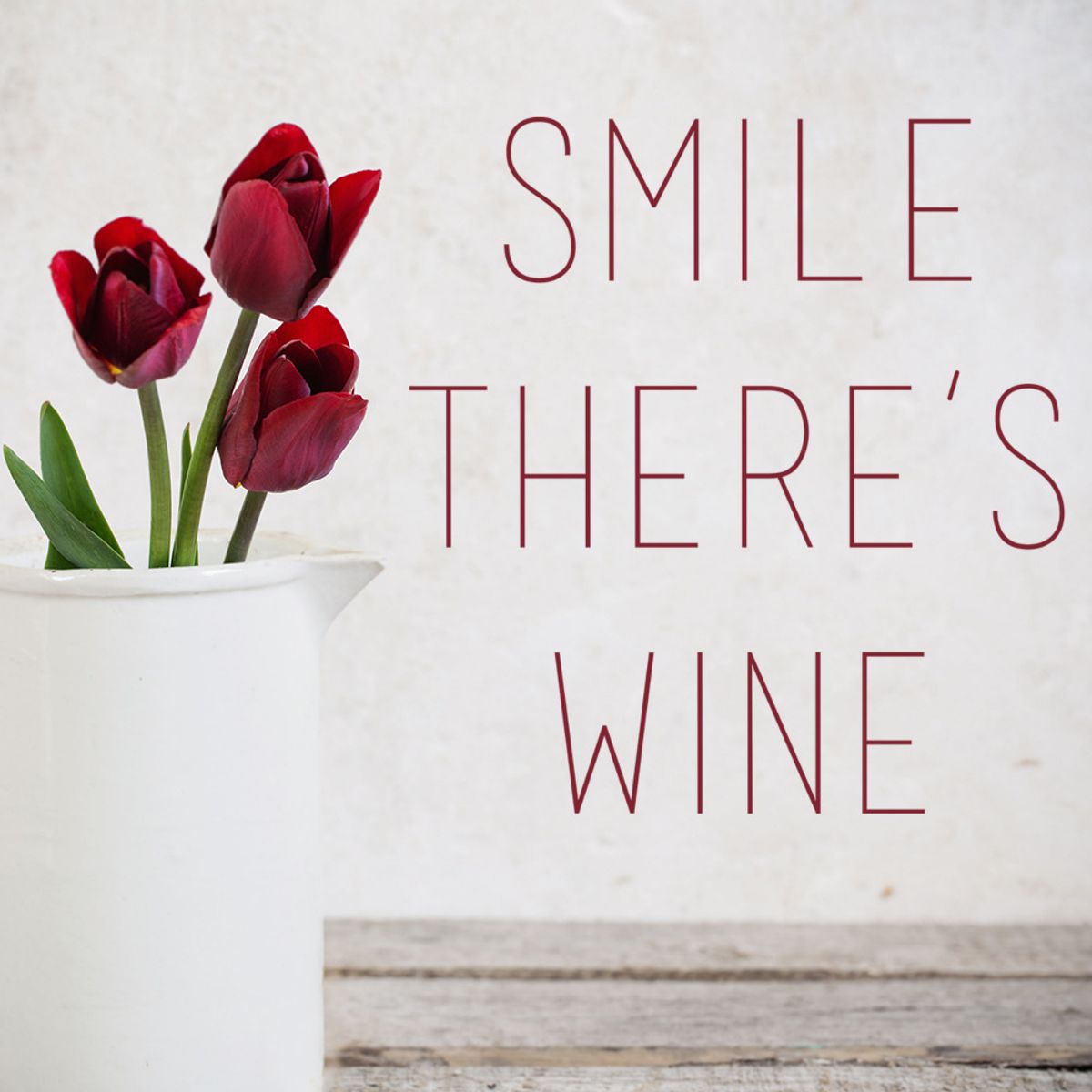 GENERICO - Decomural Smile Theres Wine Kitchen WS-40855
