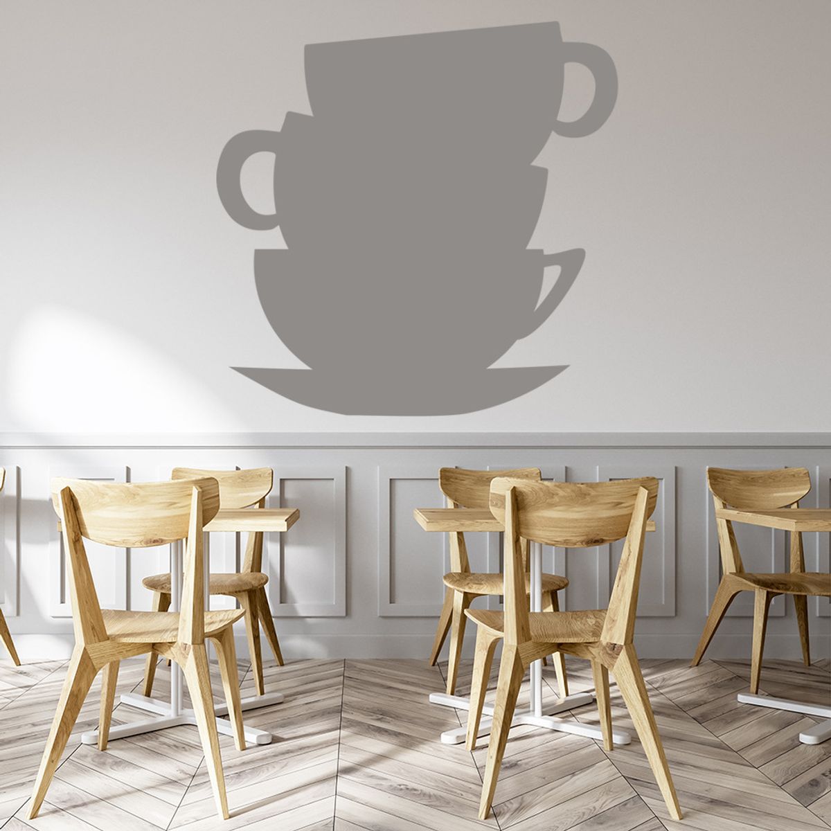 GENERICO - Decomural Cups And Saucers Food Drink WS-40859