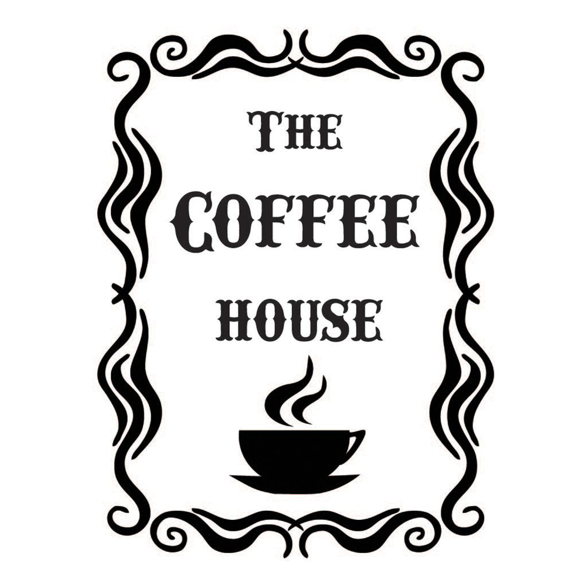 GENERICO - Decomural Coffee House Frame Food Drink WS-40868