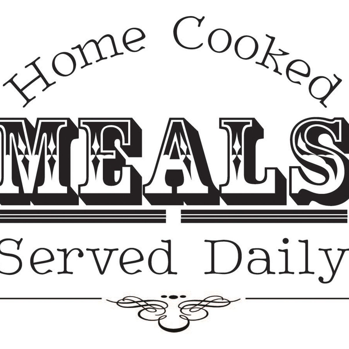 GENERICO - Decomural Home Cooked Meals Kitchen WS-40869