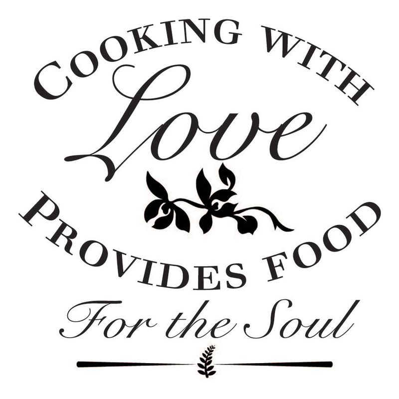GENERICO - Decomural Cooking With Love Kitchen WS-40873