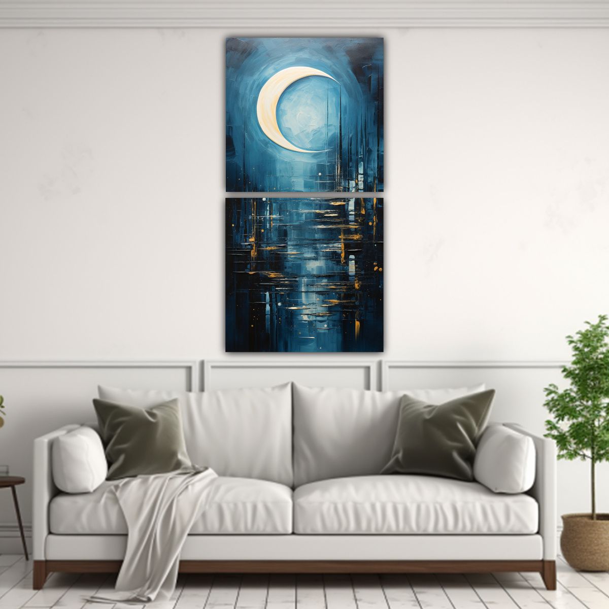 GENERICO - Pinturas Decorativas Que Interpretan 80x160 Cm