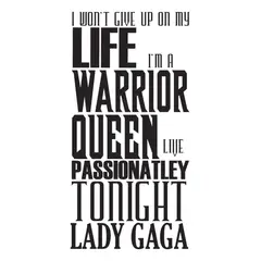 GENERICO - Decomural Marry The Night Lady Gaga WS-40886