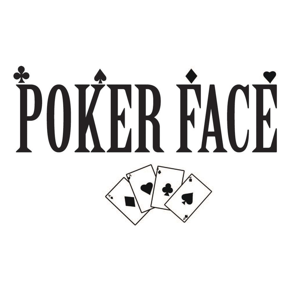GENERICO - Decomural Poker Face Lady Gaga WS-40885