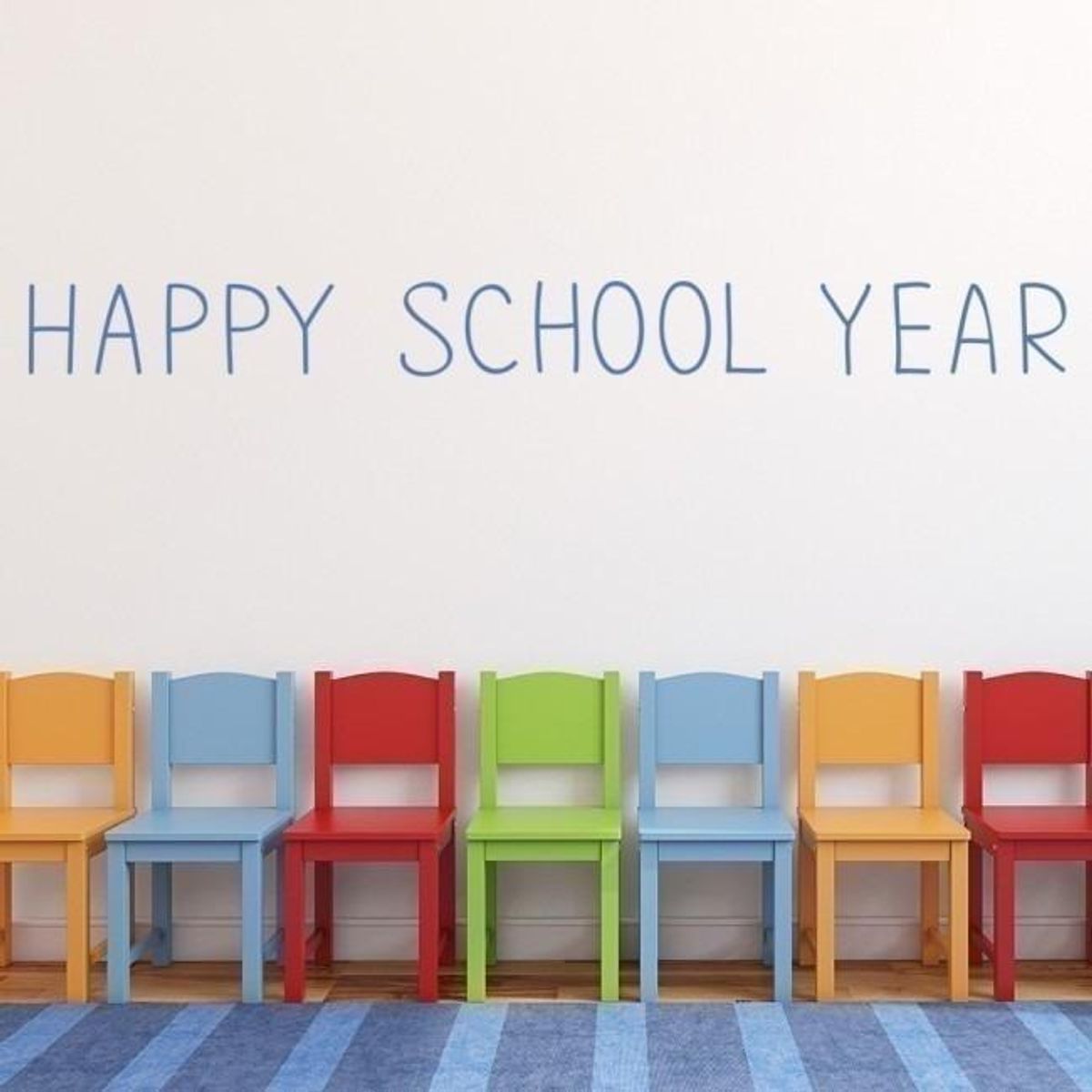 GENERICO - Decomural Go To School Keep Calm WS-46411