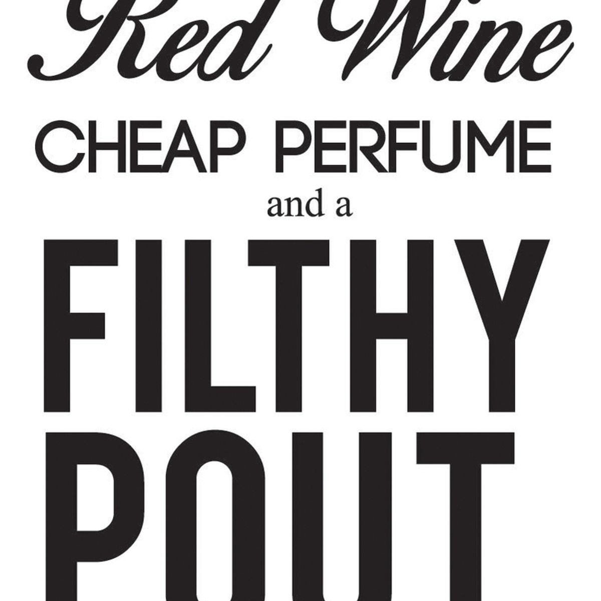 GENERICO - Decomural Filthy Pout Lady Gaga WS-40896