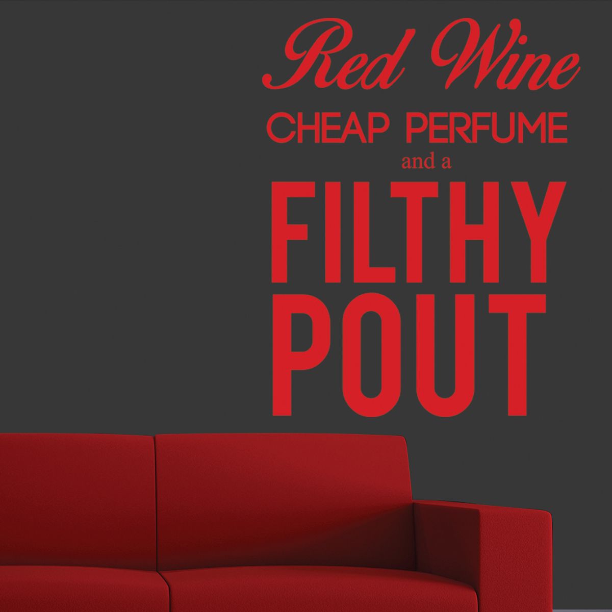 GENERICO - Decomural Filthy Pout Lady Gaga WS-40896