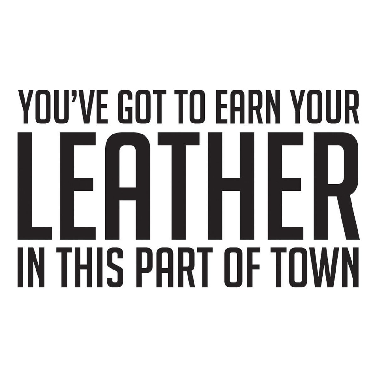 GENERICO - Decomural Earn Your Leather Lady Gaga Song WS-40901