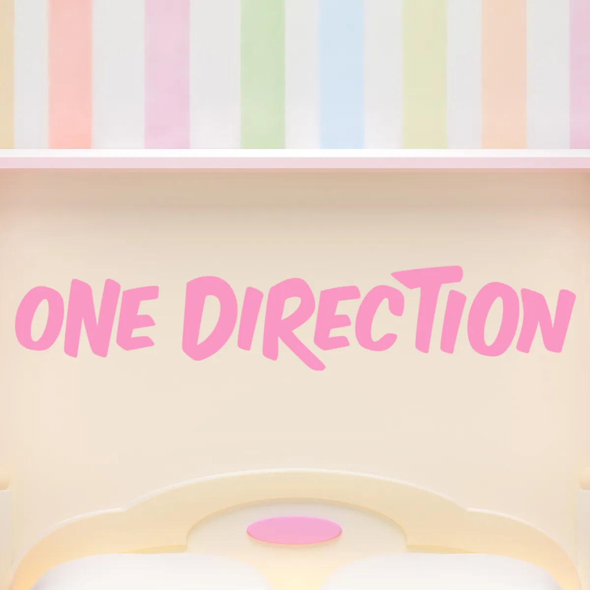 GENERICO - Decomural One Direction Band Name Logo WS-40905